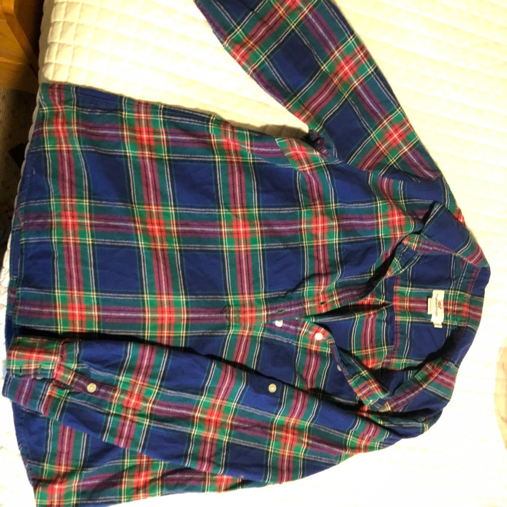 Half button up flannel